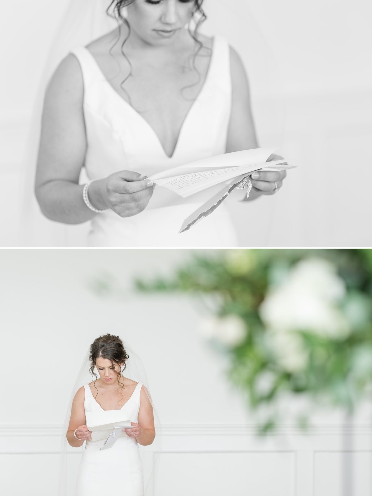 Shelby Street Studios Cincinnati Wedding Photography The View at Mt. Adams Letter Reading
